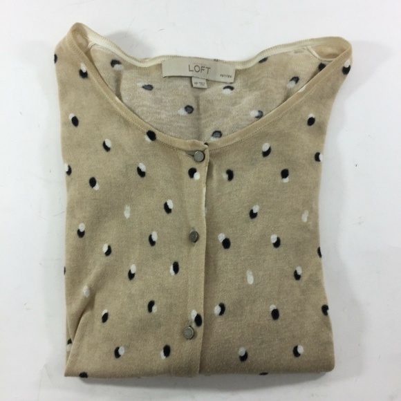 Ann Taylor Medium Petite Long Sleeve Cardigan - Picture 2 of 8